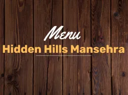 Hidden Hills Hotel & Resort Menu
