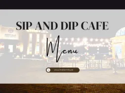 Hidden Hills Sip and Dip Cafe Menu