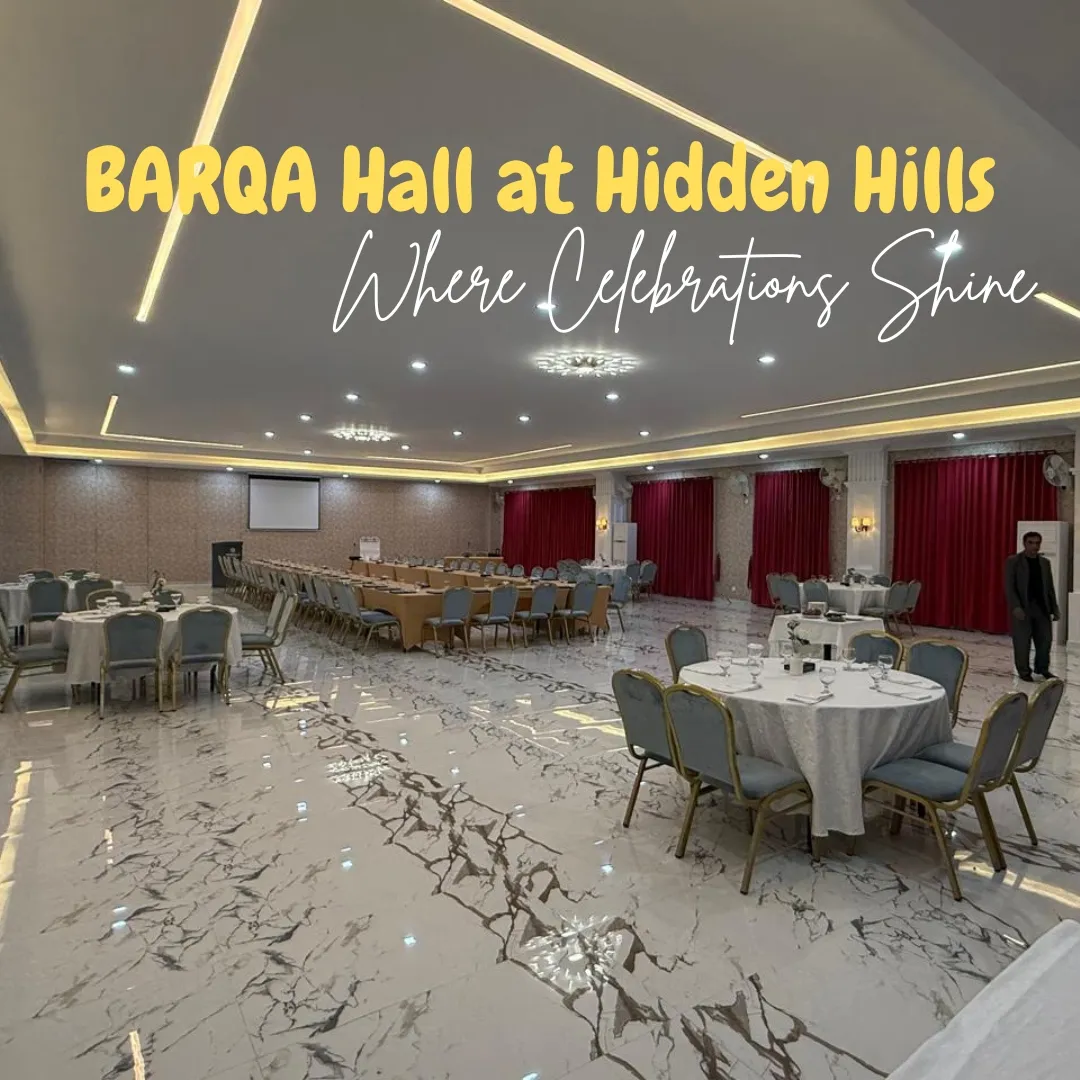 BARQA Hall at Hidden Hills Mansehra