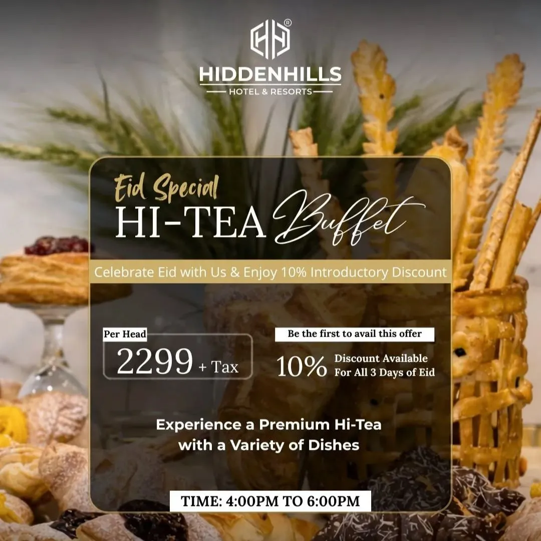 Eid Special Hi Tea Buffet