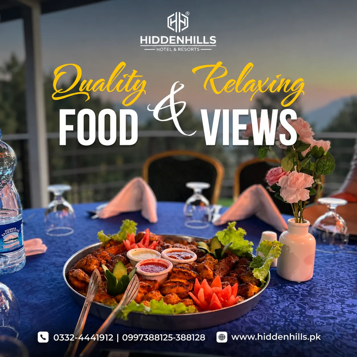Fine Dining with Mountain Views in Mansehra