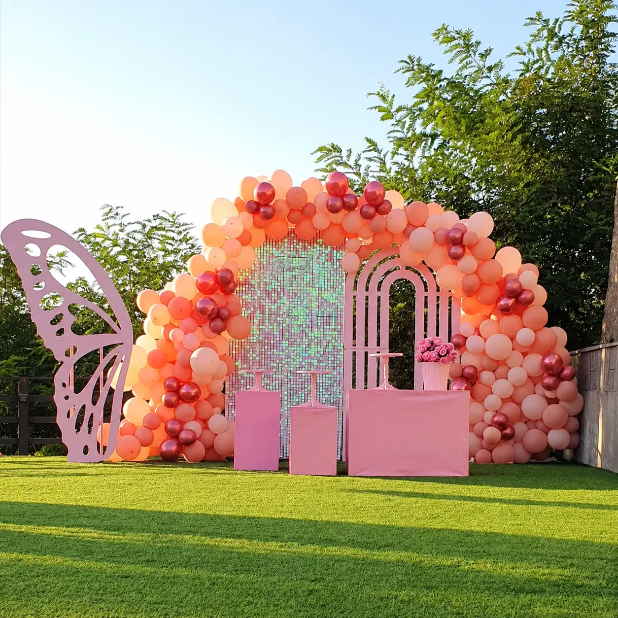 Indoor and outdoor wedding venue options at Hidden Hills Mansehra
