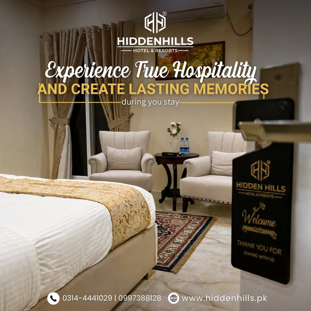 Luxury Hotel Rooms with Scenic Views in Mansehra