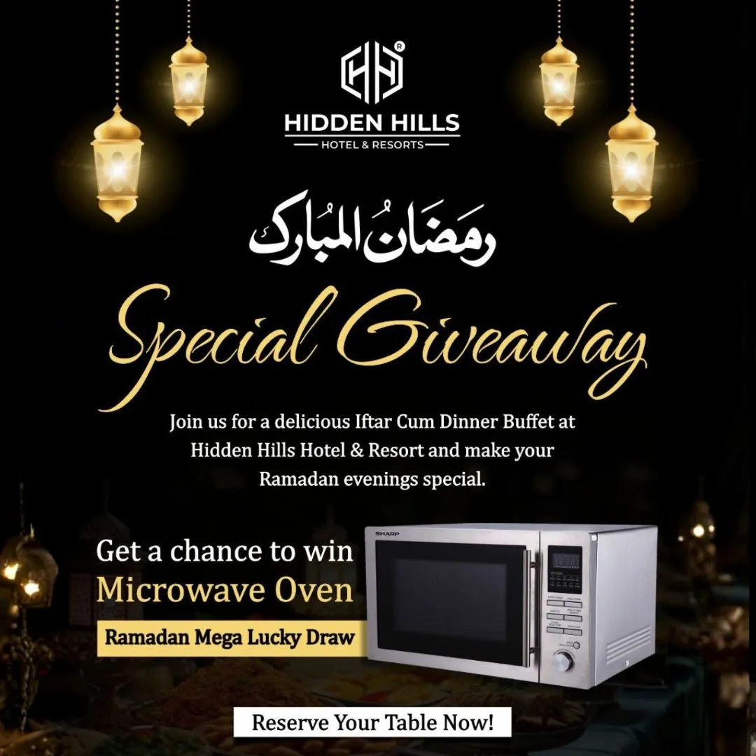 Ramadan Special Giveaway at Hidden Hills